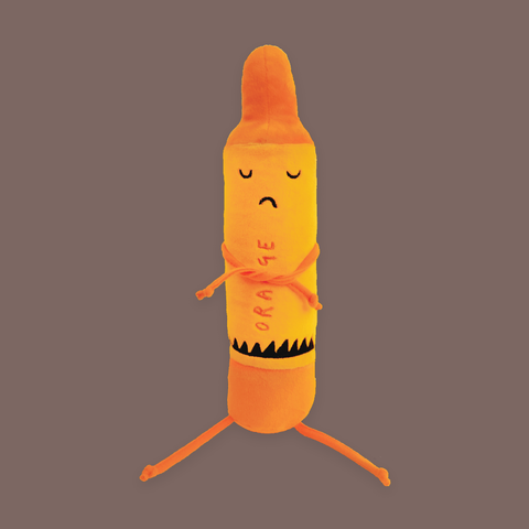 The Day the Crayons Quit Orange Crayon Doll | MerryMakers, Inc.