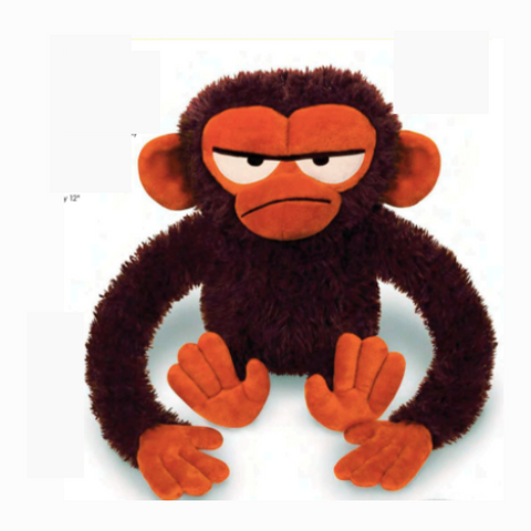 Grumpy Monkey Soft Toy | Yottoy