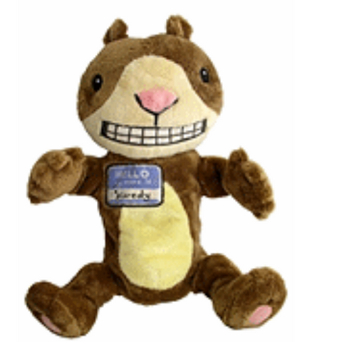 Scaredy Squirrel Puppet | MerryMakers, Inc.