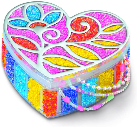 DIY Heart Shaped Crystalite Trinket Box | 4M by Toysmith