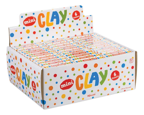 Toysmith | Mini Clay, 6 Vibrant Colors