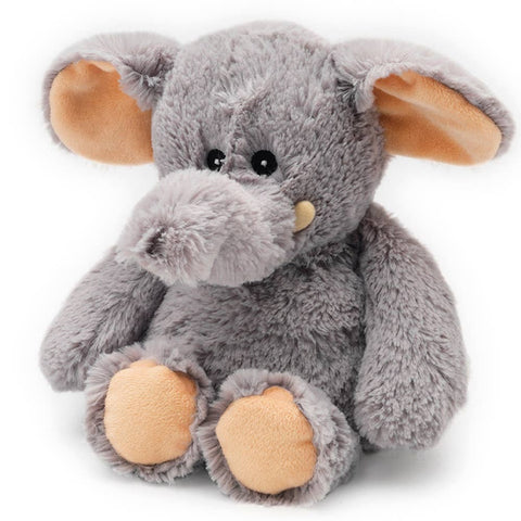 Weighted Gray Elephant Plush Animal | Warmies