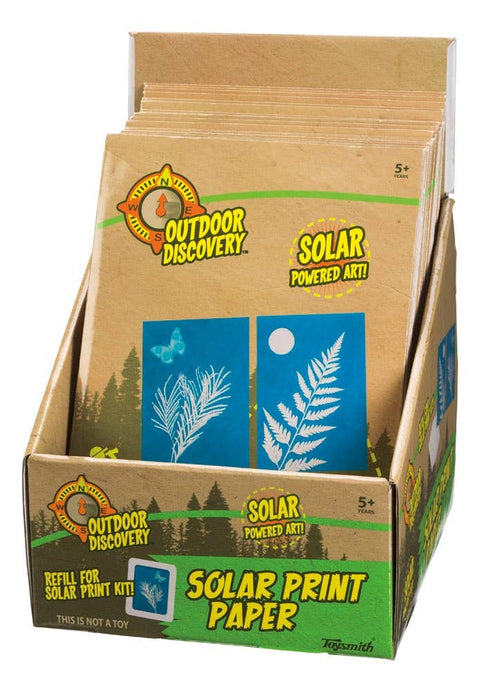 Toysmith | Outdoor Discovery Solar Print Paper