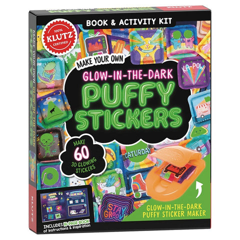 Make Your Own Glow in the Dark Puffy Stickers | Editors of Klutz